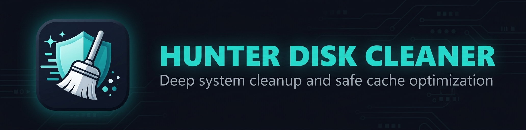 Hunter Disk Cleaner Banner